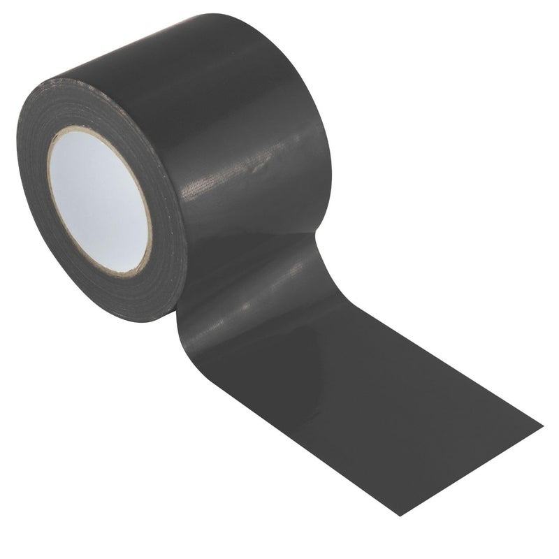 GTSE Wide Duct Tape, Black, 4 Inches x 55 Yards (164 ft), Heavy Duty, Waterproof Repair Tape for Indoor or Outdoor Use, 1 Roll - Image 3